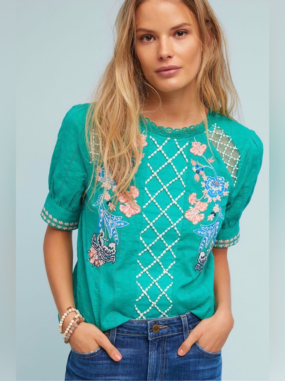 Anthropologie Blouse